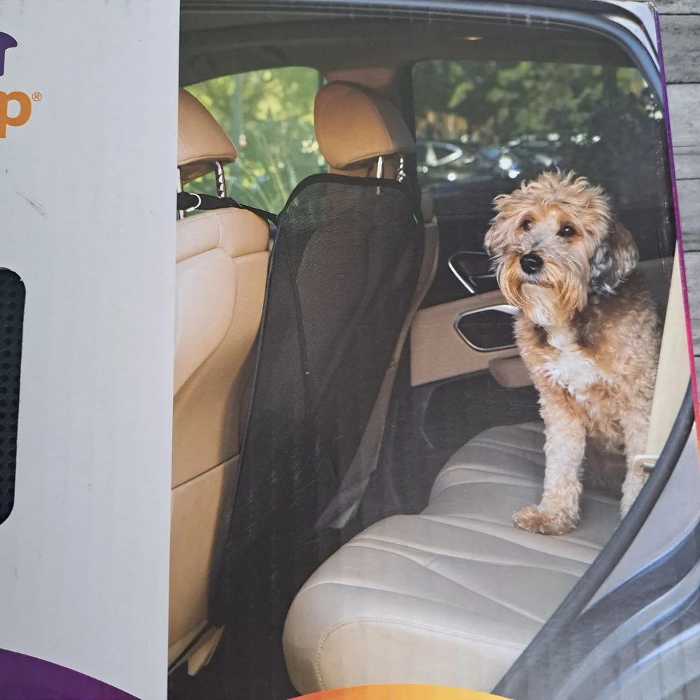 Tusty Pup Black Car Pet Barrier